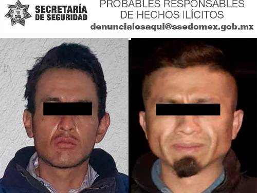 Recuperan en Atlacomulco vehículo robado en Toluca; hay dos detenidos